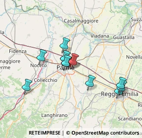 Mappa Via Passo della Cisa, 43100 Parma PR, Italia (12.03833)
