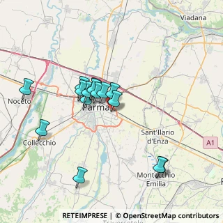 Mappa Via Passo Colla, 43123 Parma PR, Italia (6.544)