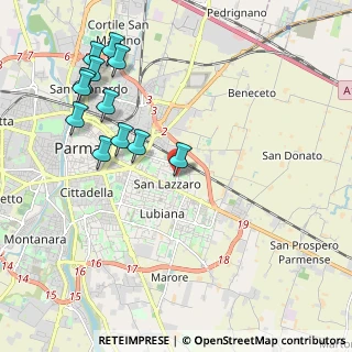 Mappa Via Passo Colla, 43123 Parma PR, Italia (2.32417)