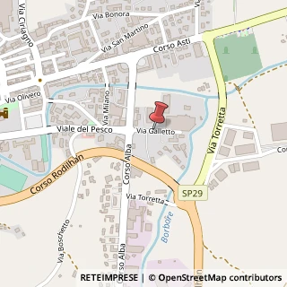 Mappa Via Galletto, 12, 12043 Canale, Cuneo (Piemonte)