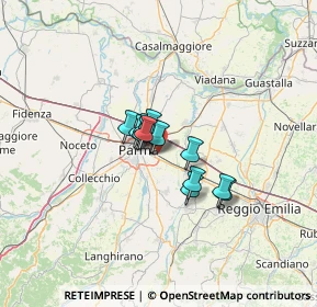 Mappa Via Guido Buratti, 43122 Parma PR, Italia (7.05538)