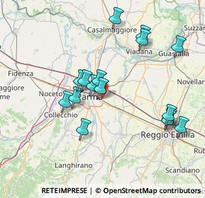 Mappa Via Guido Buratti, 43122 Parma PR, Italia (14.72625)