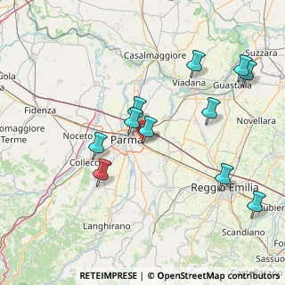 Mappa Via Guido Buratti, 43122 Parma PR, Italia (16.63818)
