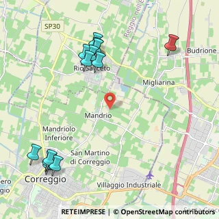 Mappa Via Mercanti, 42015 Correggio RE, Italia (2.68231)