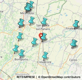 Mappa 41031 Camposanto MO, Italia (9.336)