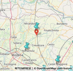 Mappa 41031 Camposanto MO, Italia (35.06538)