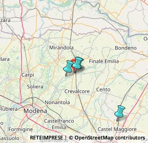 Mappa 41031 Camposanto MO, Italia (50.7)