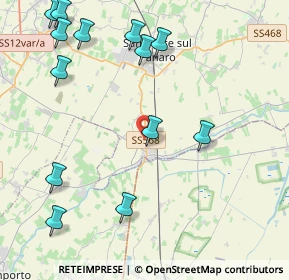 Mappa 41031 Camposanto MO, Italia (5.28615)