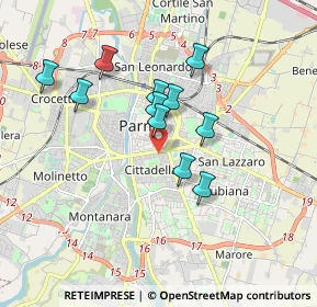 Mappa Viale Martiri della Libertà, 43123 Parma PR, Italia (1.5)