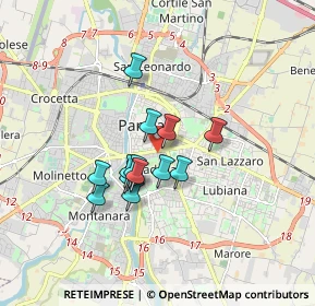 Mappa Viale Martiri della Libertà, 43123 Parma PR, Italia (1.24846)