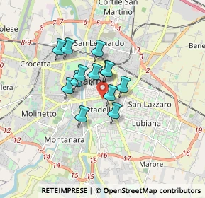 Mappa Viale Martiri della Libertà, 43123 Parma PR, Italia (1.13692)