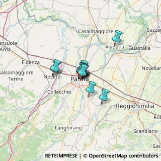 Mappa Viale Martiri della Libertà, 43123 Parma PR, Italia (6.08667)