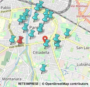 Mappa Viale Martiri della Libertà, 43123 Parma PR, Italia (0.987)