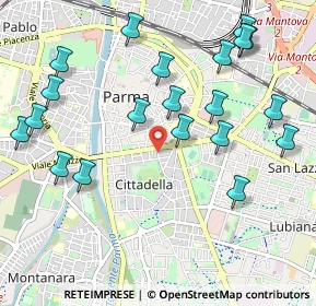 Mappa Viale Martiri della Libertà, 43123 Parma PR, Italia (1.179)
