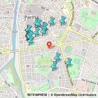 Mappa Viale Martiri della Libertà, 43123 Parma PR, Italia (0.4915)