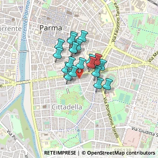 Mappa Viale Martiri della Libertà, 43123 Parma PR, Italia (0.285)