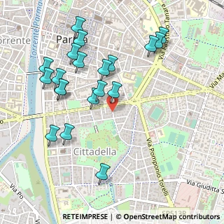 Mappa Viale Martiri della Libertà, 43123 Parma PR, Italia (0.5435)