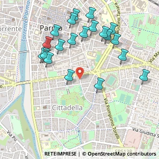 Mappa Viale Martiri della Libertà, 43123 Parma PR, Italia (0.5775)