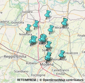 Mappa Via Giustino Fortunato, 41012 Carpi MO, Italia (11.31368)