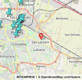 Mappa Stradello Pratospilla, 43123 Parma PR, Italia (2.95636)