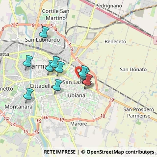 Mappa Stradello Passo di Centocroci, 43123 Parma PR, Italia (1.54909)