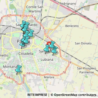 Mappa Stradello Passo di Centocroci, 43123 Parma PR, Italia (2.14333)