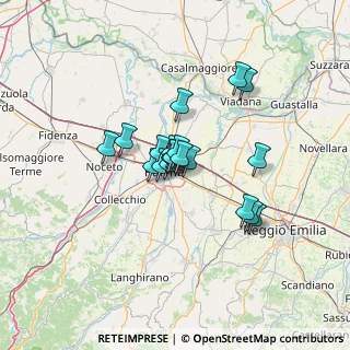 Mappa Stradello Passo di Centocroci, 43123 Parma PR, Italia (8.84632)
