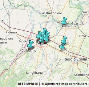 Mappa Stradello Pratospilla, 43123 Parma PR, Italia (7.74692)