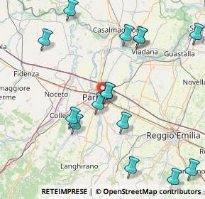 Mappa Stradello Pratospilla, 43123 Parma PR, Italia (18.76667)