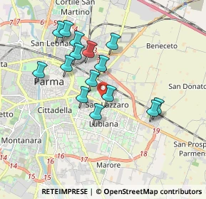 Mappa Parma, 43123 Parma PR, Italia (1.64067)