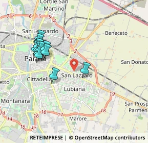 Mappa Parma, 43123 Parma PR, Italia (1.94857)
