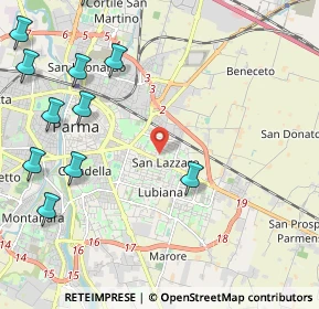 Mappa Parma, 43123 Parma PR, Italia (2.93455)