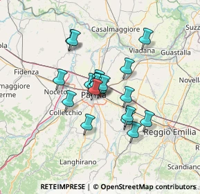 Mappa Parma, 43123 Parma PR, Italia (9.4065)