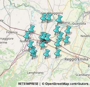 Mappa Parma, 43123 Parma PR, Italia (10.2035)