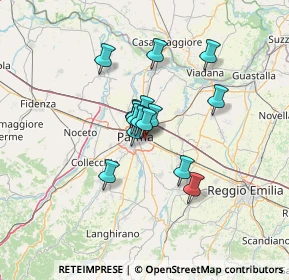Mappa Parma, 43123 Parma PR, Italia (8.808)