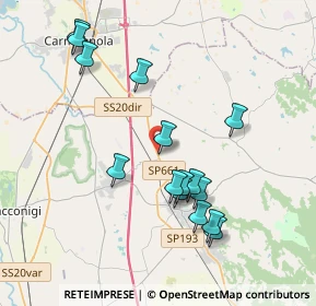 Mappa SS 661, 12048 Sommariva del Bosco CN, Italia (3.84467)