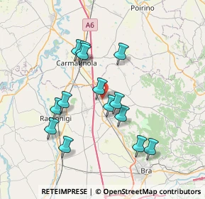 Mappa SS 661, 12048 Sommariva del Bosco CN, Italia (6.79643)