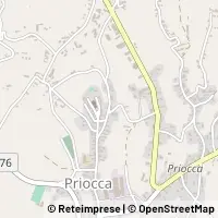 Mapa Priocca