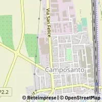 Kaart Camposanto