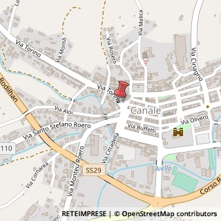Mappa Via Roma, 2, 12043 Canale, Cuneo (Piemonte)