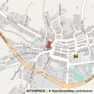 Mappa Via Monteu Roero, 18, 12043 Canale, Cuneo (Piemonte)
