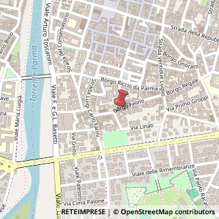 Mappa Borgo Felino, 21, 43121 Parma, Parma (Emilia Romagna)