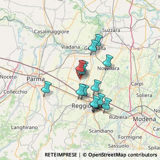 Mappa SP358R, 42024 Castelnovo di Sotto RE, Italia (10.894)