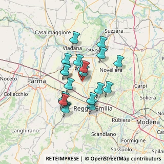 Mappa SP358R, 42024 Castelnovo di Sotto RE, Italia (10.3605)