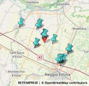 Mappa SP358R, 42024 Castelnovo di Sotto RE, Italia (6.2775)