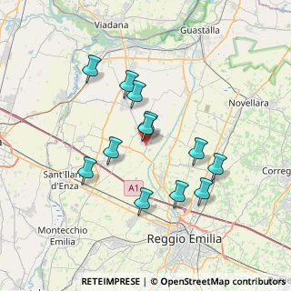 Mappa SP358R, 42024 Castelnovo di Sotto RE, Italia (6.50417)