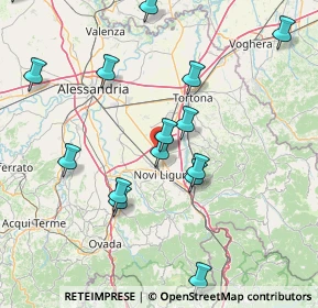 Mappa Via Colombara, 15068 Pozzolo Formigaro AL, Italia (17.464)