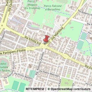 Mappa Via Emilia Est, 48, 43123 Parma, Parma (Emilia Romagna)