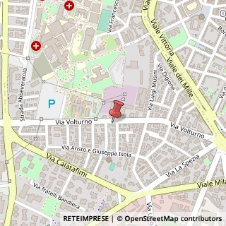 Mappa Via Volturno, 14, 43125 Parma, Parma (Emilia Romagna)