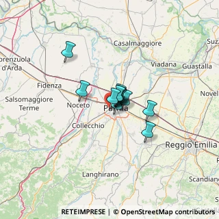 Mappa Strada Abbeveratoia, 43125 Parma PR, Italia (6.17583)